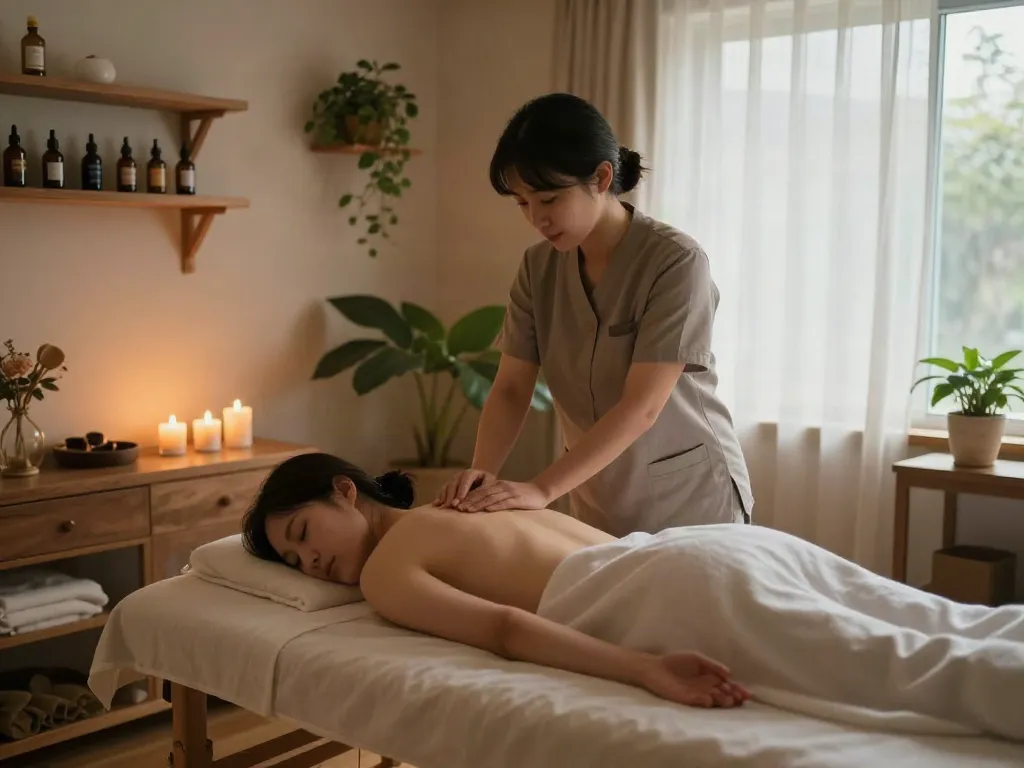 Experience the benefits of 강북출장마사지 in a serene and tranquil massage therapy environment tailored for relaxation.